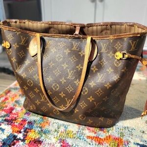 Authentic LV Neverfull MM w/ Certification of Authenticity